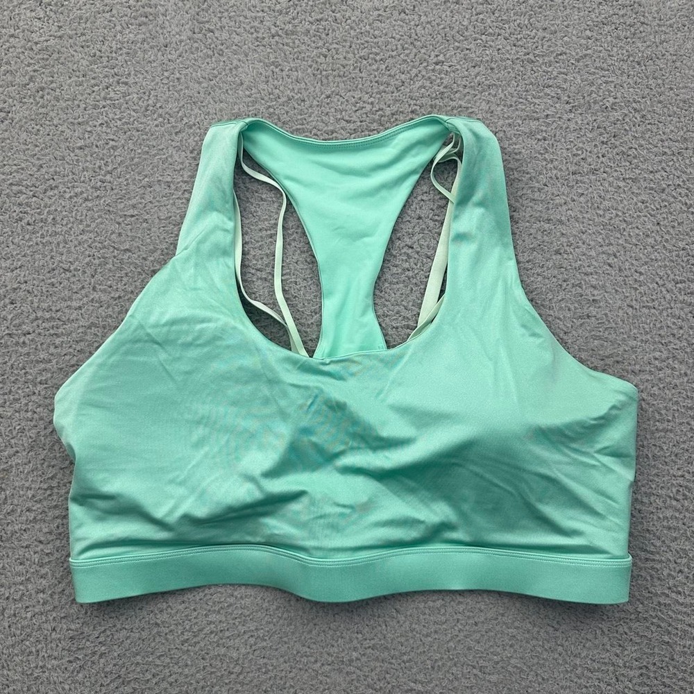 Fabletics Sea Green Sports Bra Women's 2XL XXL